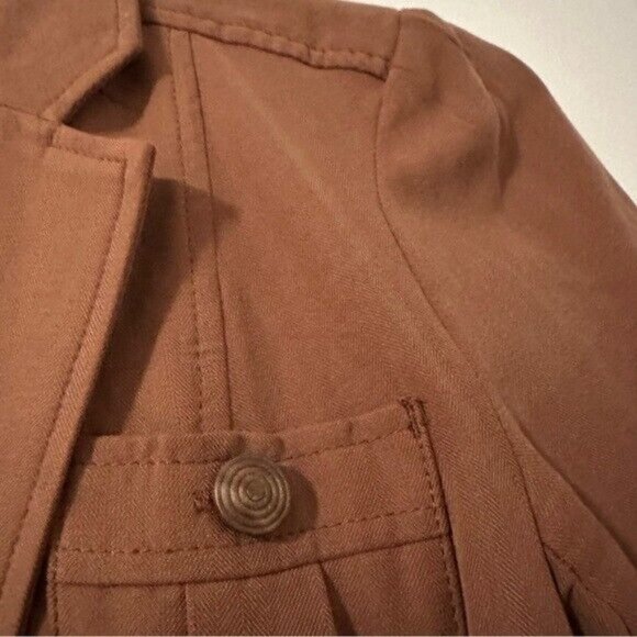 Anthropologie Cartonnier Silk Lightweight Blazer Jacket - Womens 0 - Picture 5 of 8